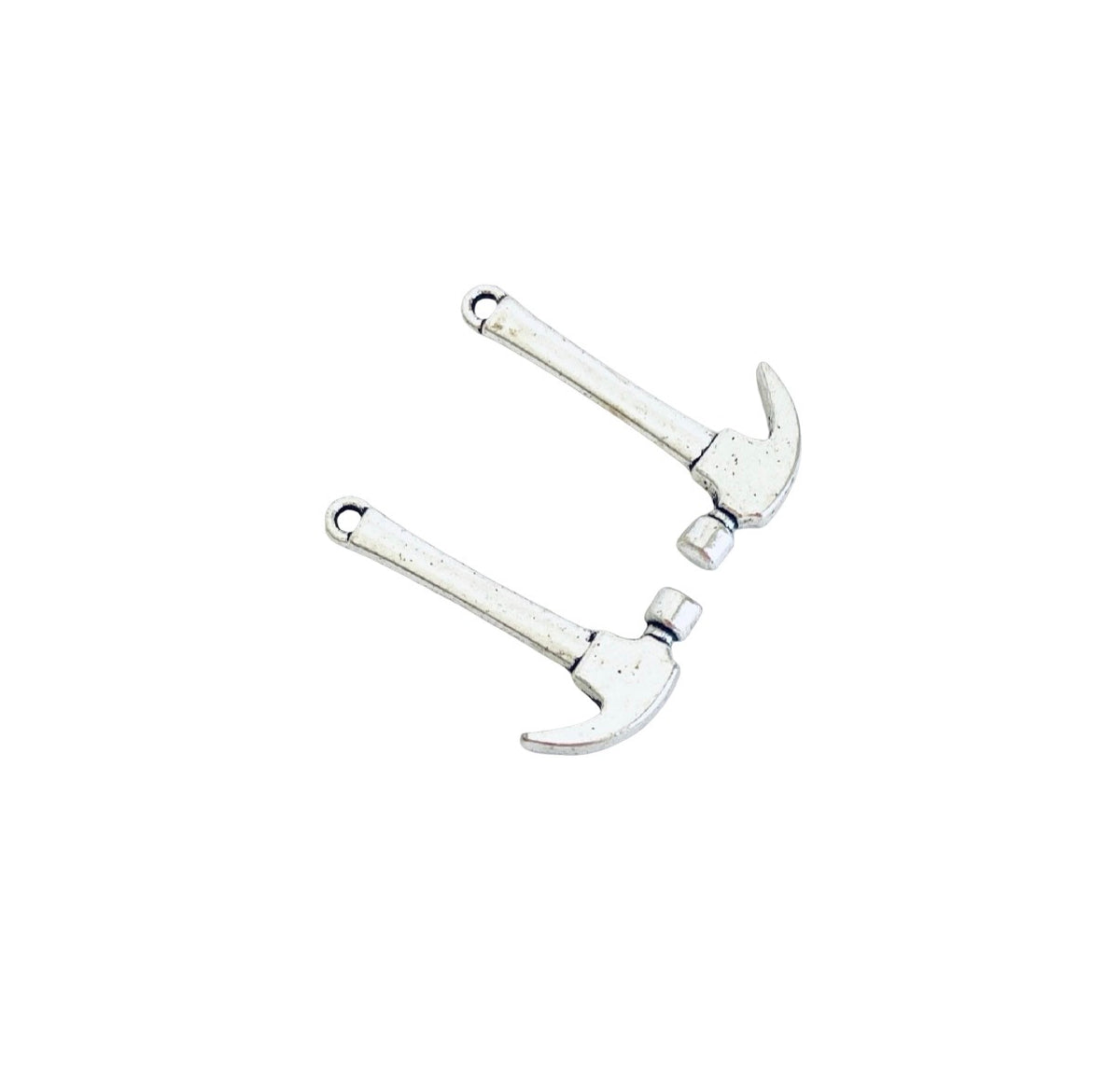 Base Metal Small Hammer Charms
