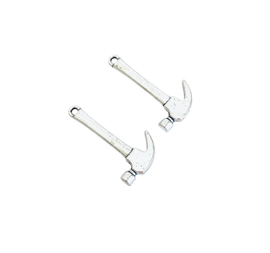 Base Metal Small Hammer Charms