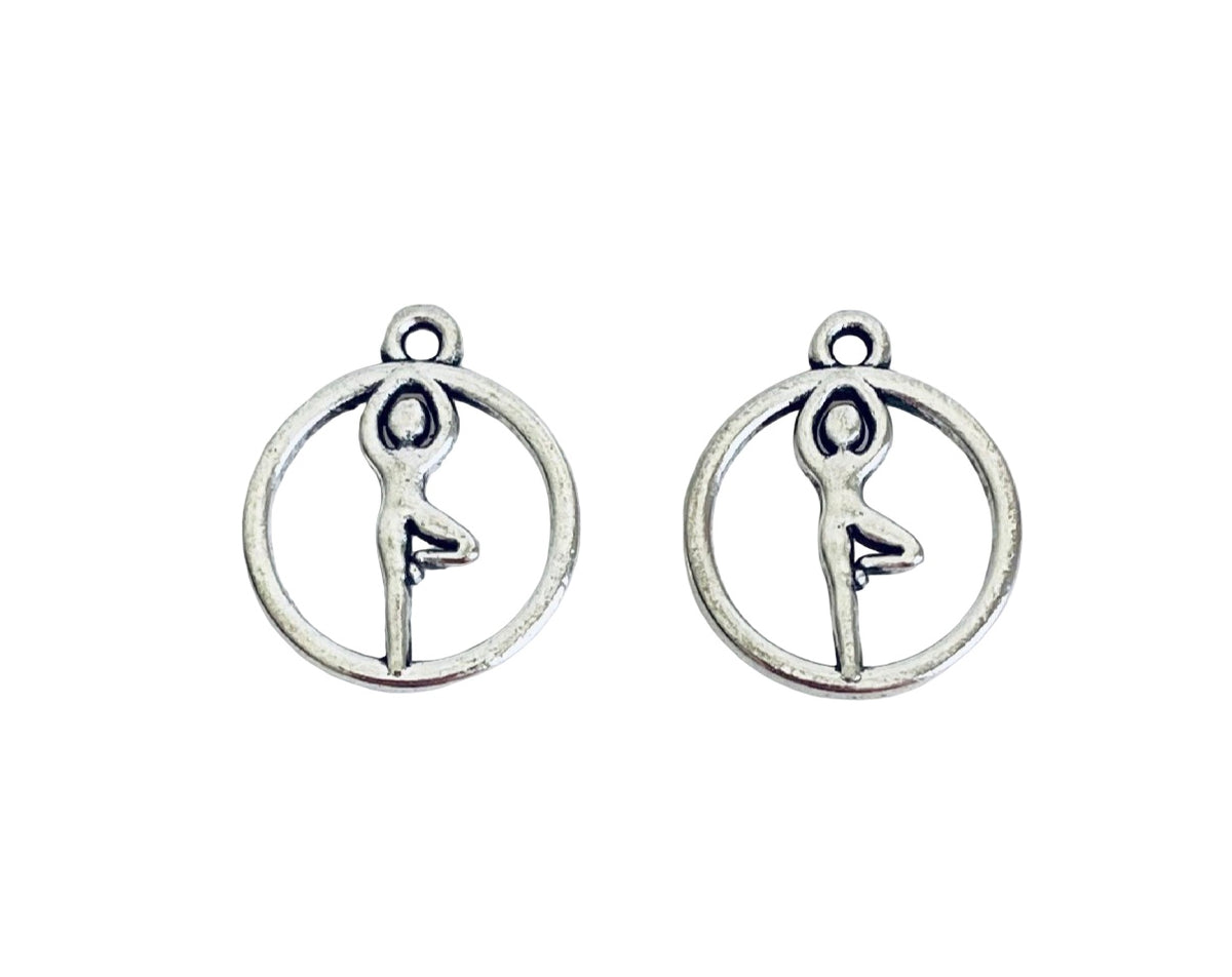 Base Metal Yoga Charms