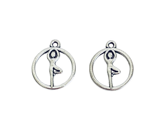 Base Metal Yoga Charms