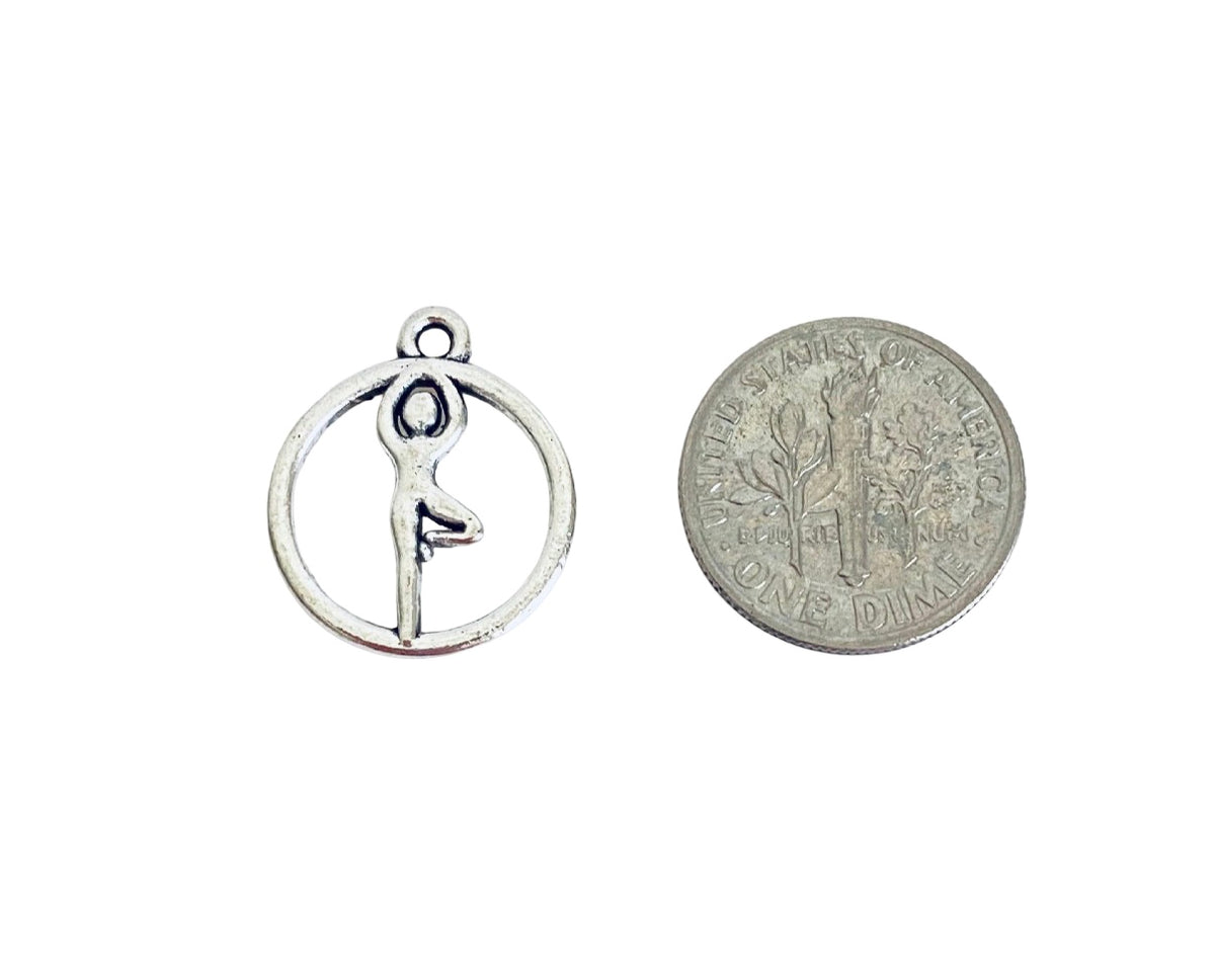 Base Metal Yoga Charms