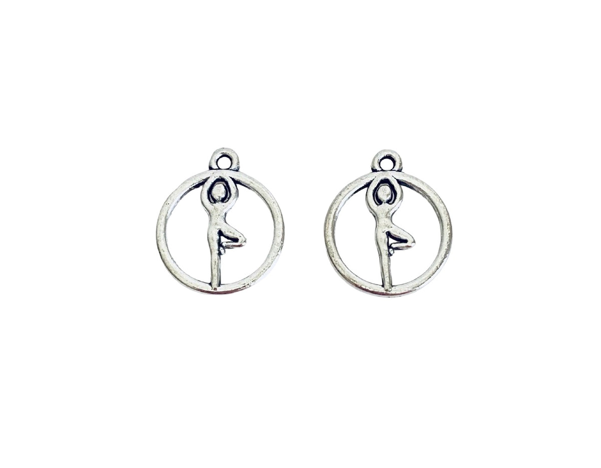 Base Metal Yoga Charms