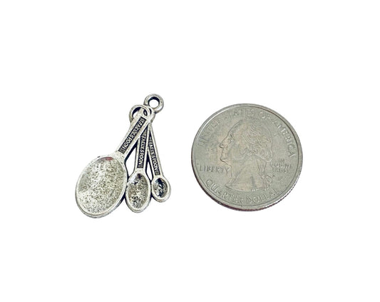 Base Metal Large Baking Spoon Charms