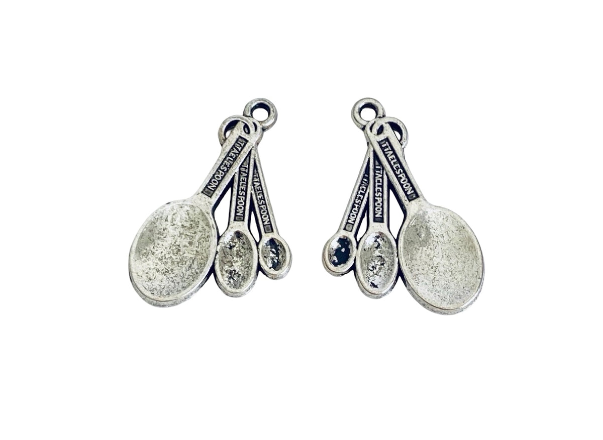 Base Metal Large Baking Spoon Charms