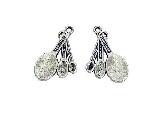 Base Metal Large Baking Spoon Charms