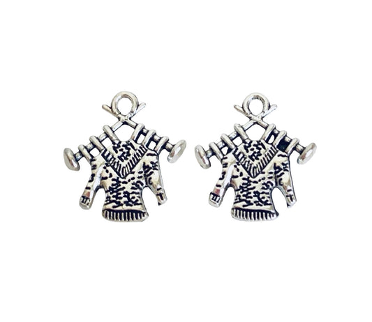 Base Metal Sweater Knitting Charms