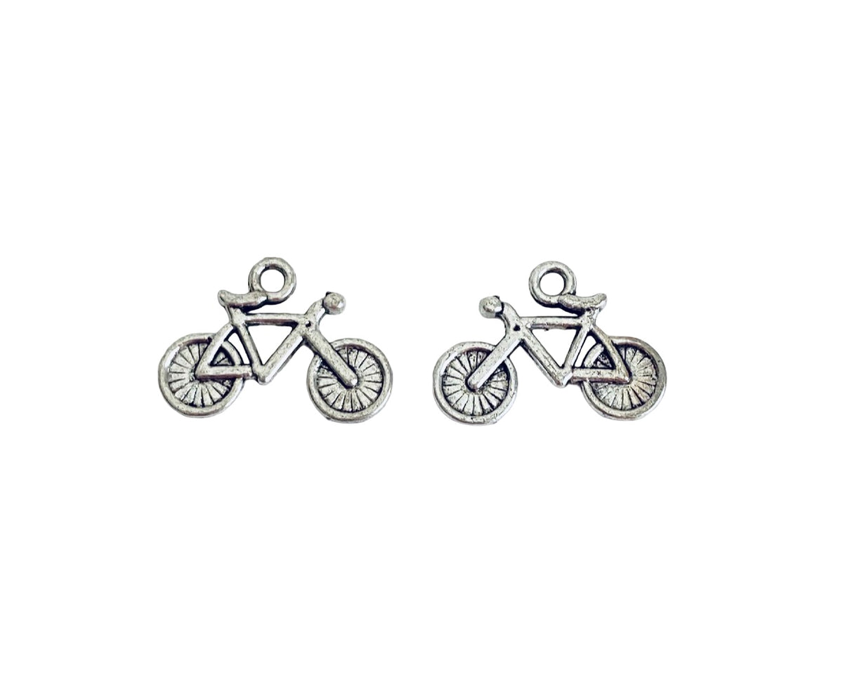 Base Metal Bicycle Charms