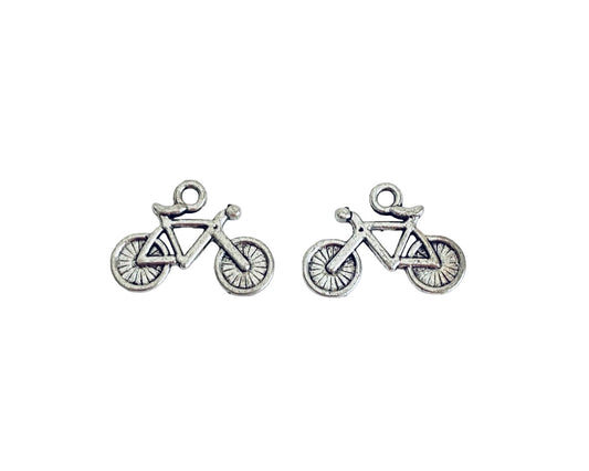 Base Metal Bicycle Charms