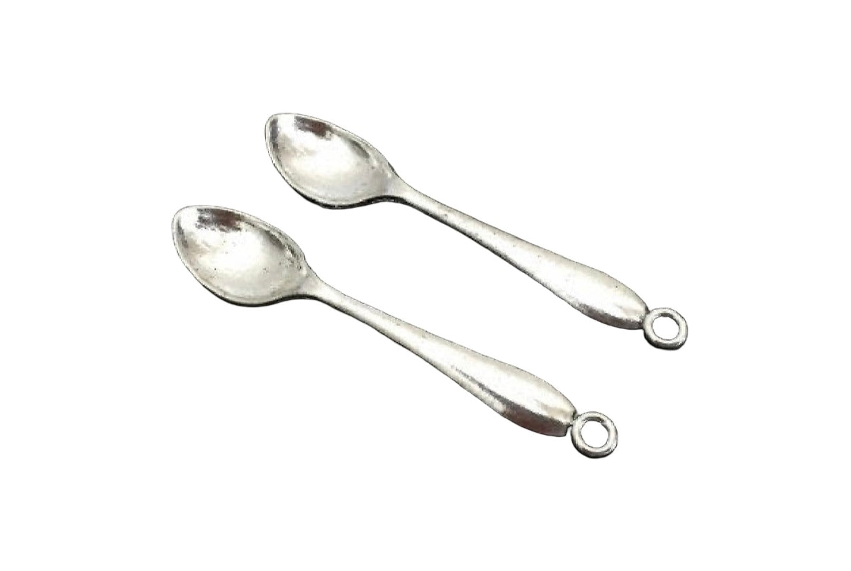 Base Metal Large Spoon Charm