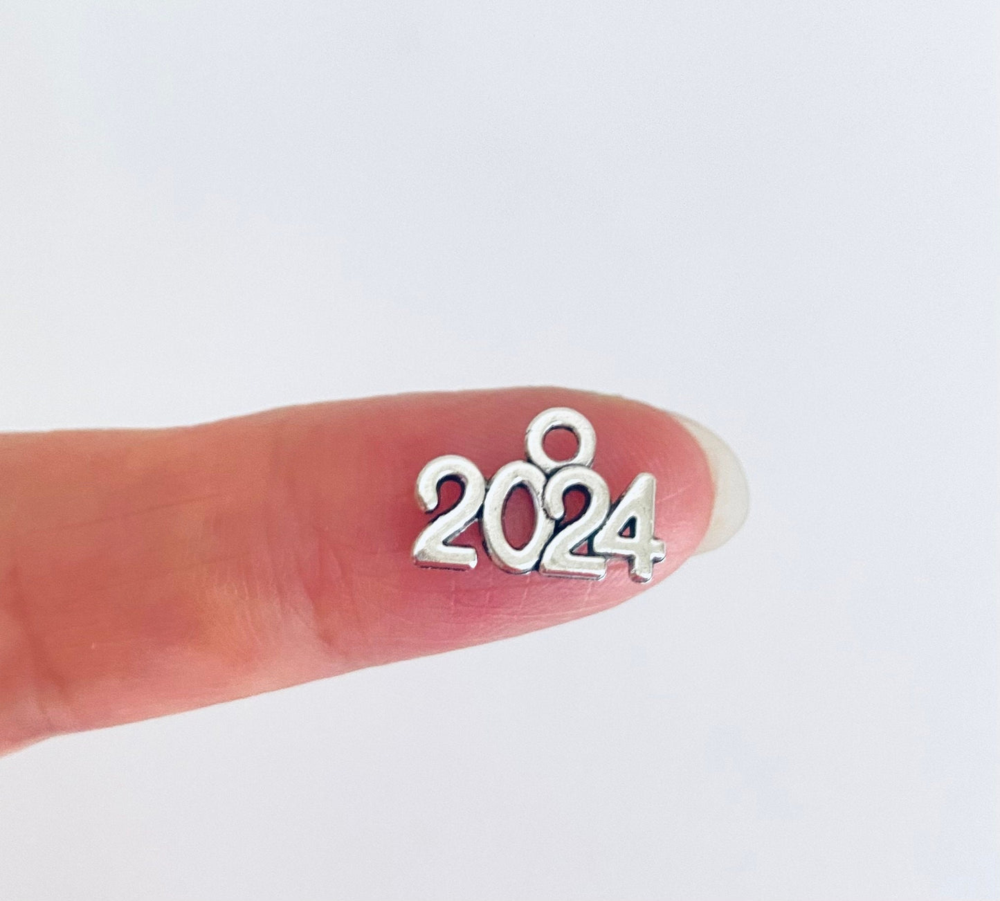 Base Metal Tiny Year Number Charm • 2022 - 2028