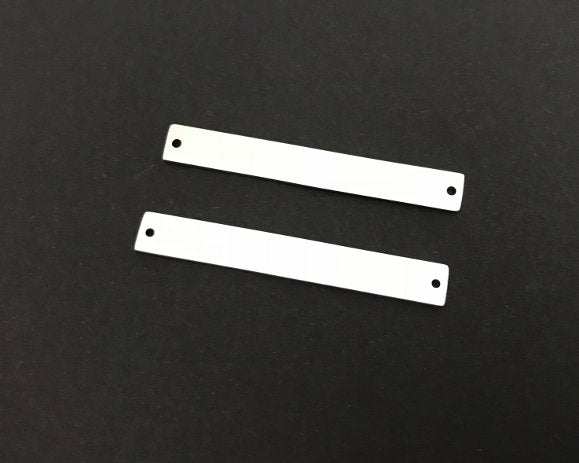 Engravable Stainless Steel Skinny Blank (5mm x 38mm)