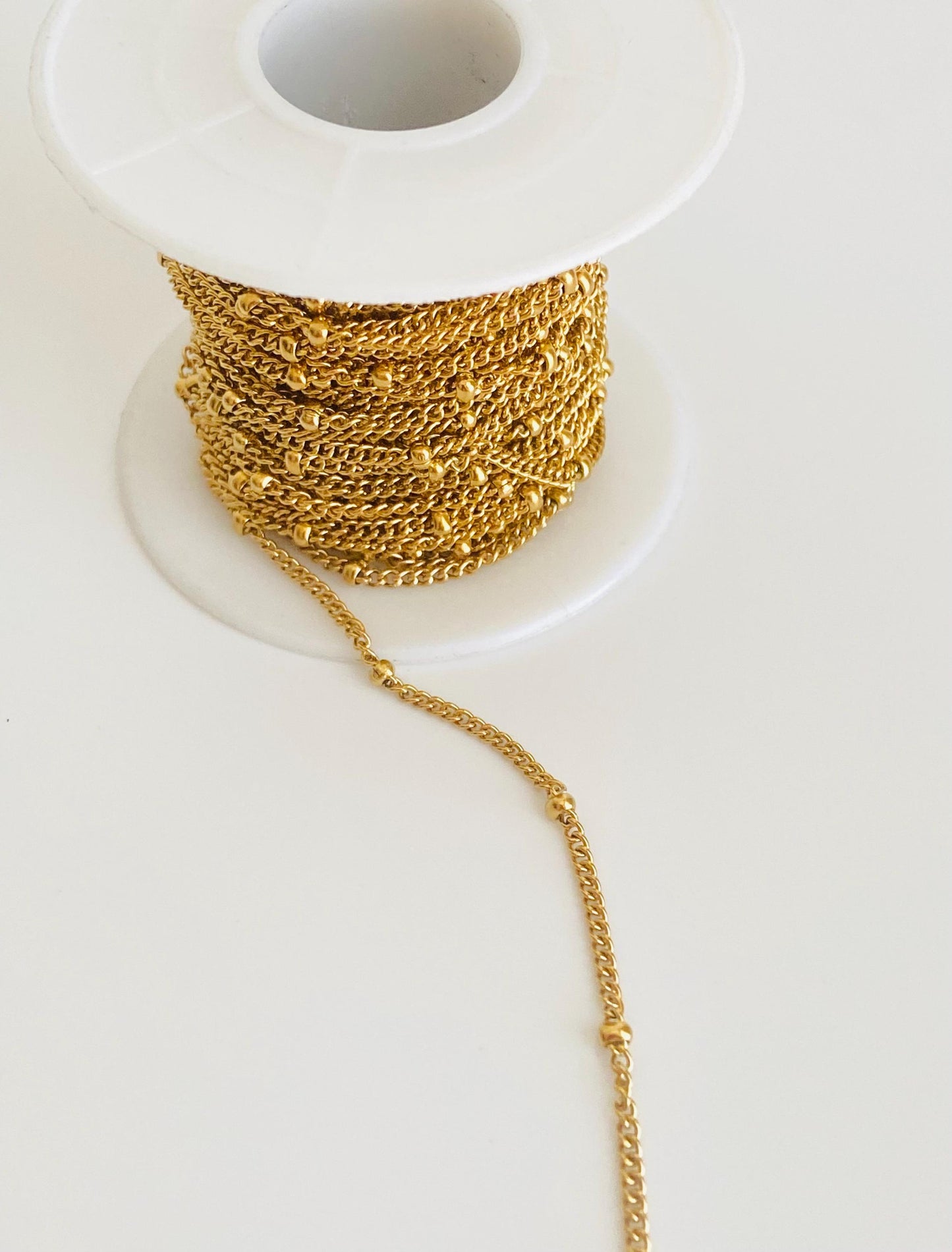 Stainless Steel Satellite Chain (Sold by Foot)