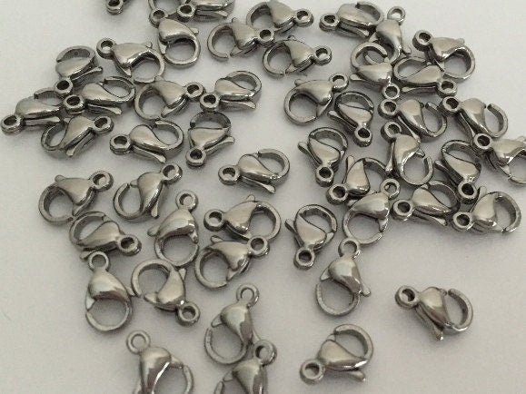 9mm Stainless Steel Lobster Clasp