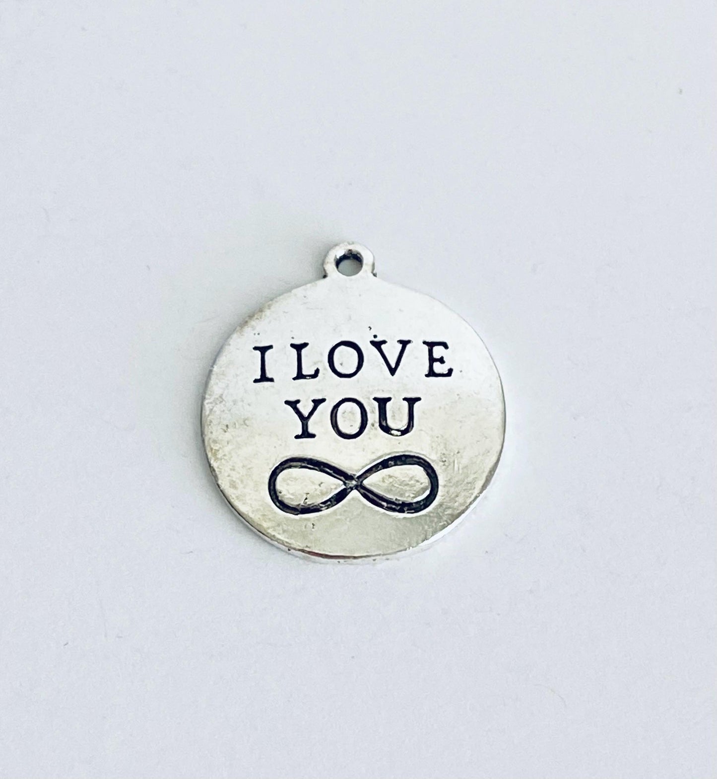 I Love You Infinity Charm