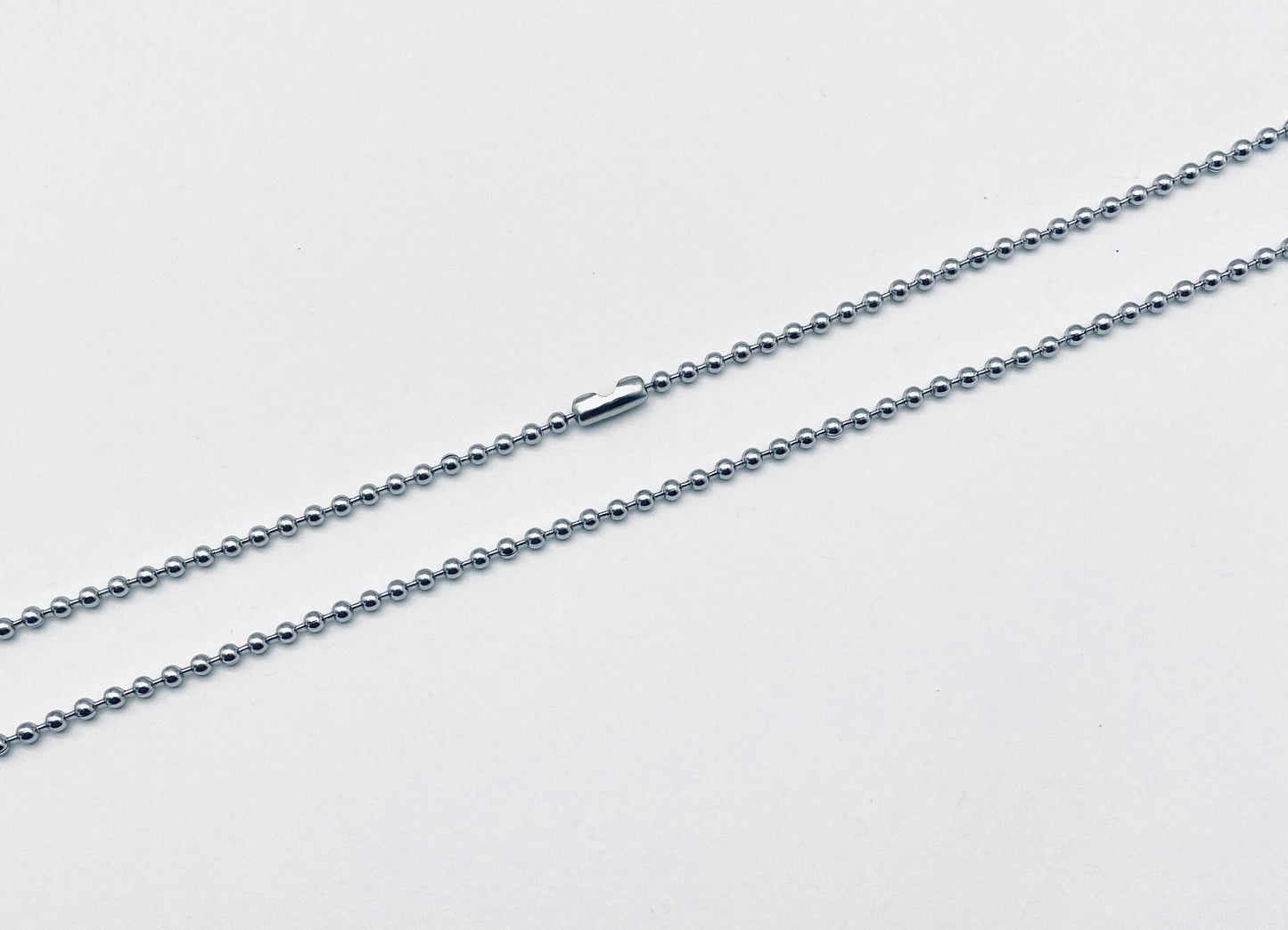 2.4mm Stainless Steel Ball Chain Necklace