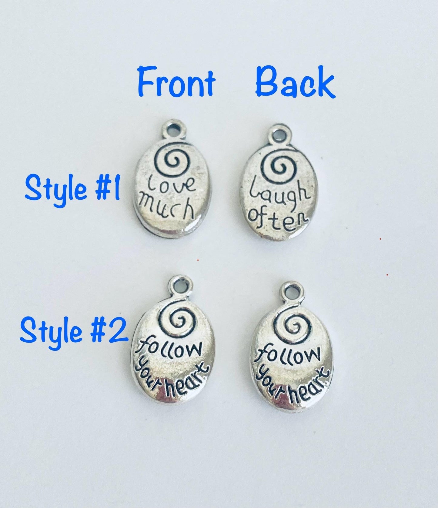 Inspirational Word Charm