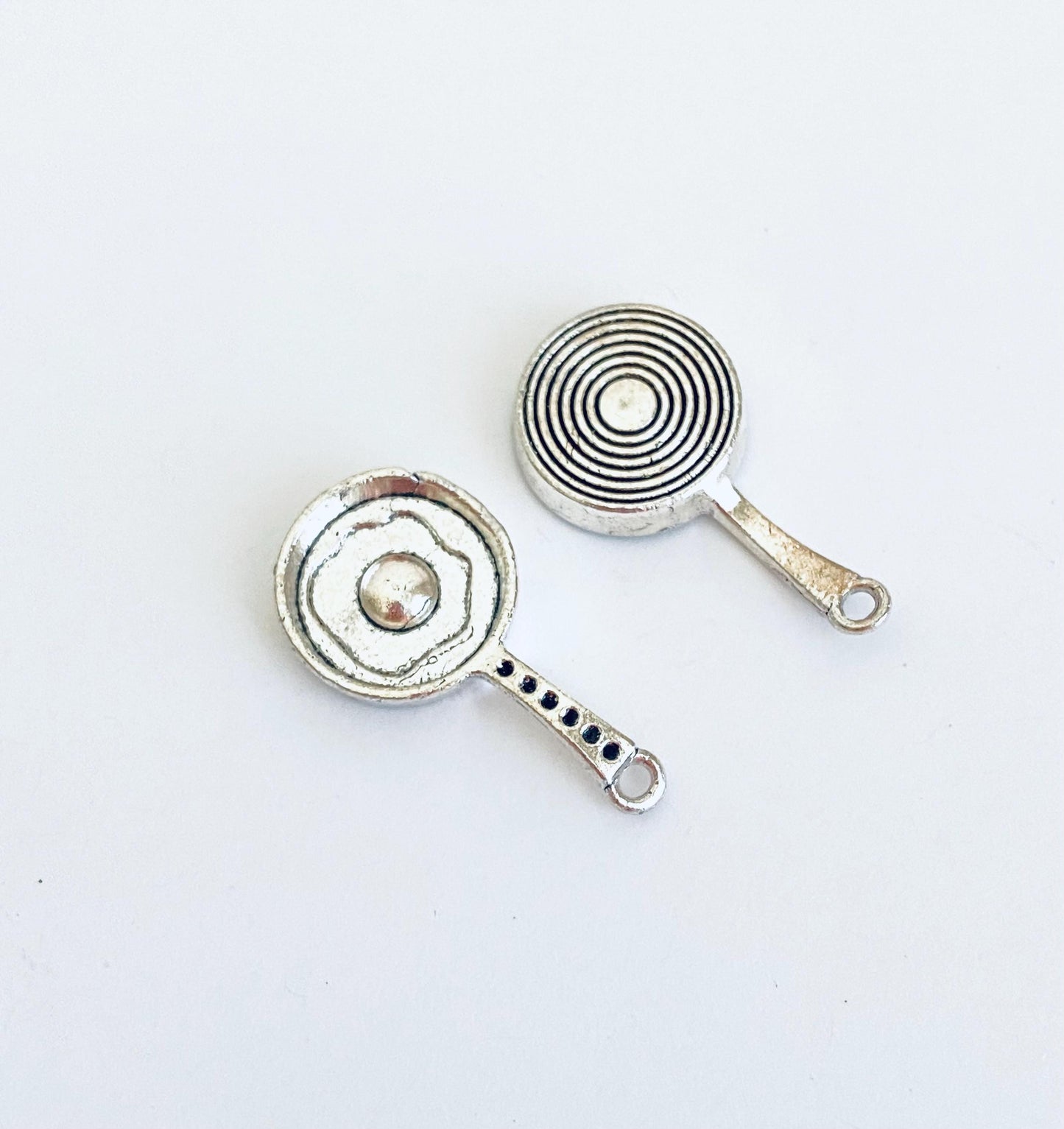 Frying Pan Egg Charm