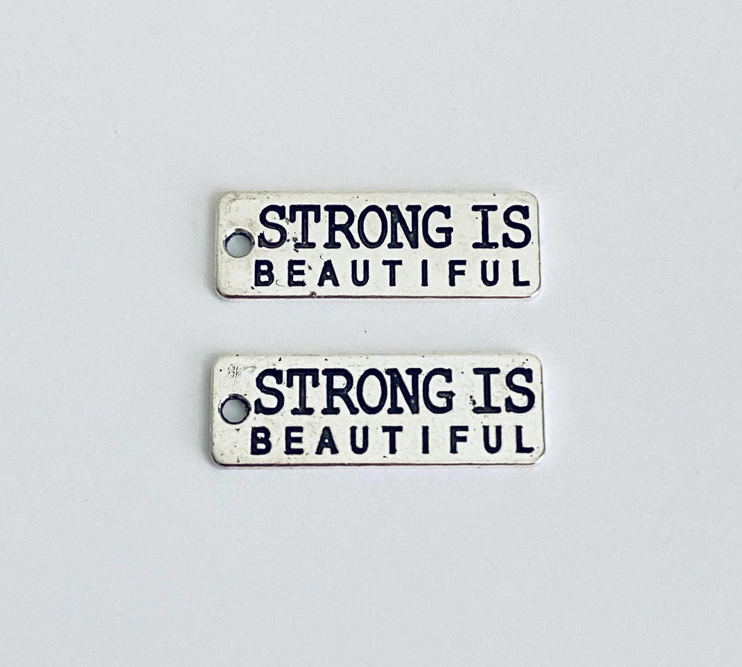Strong Is Beautiful Charm