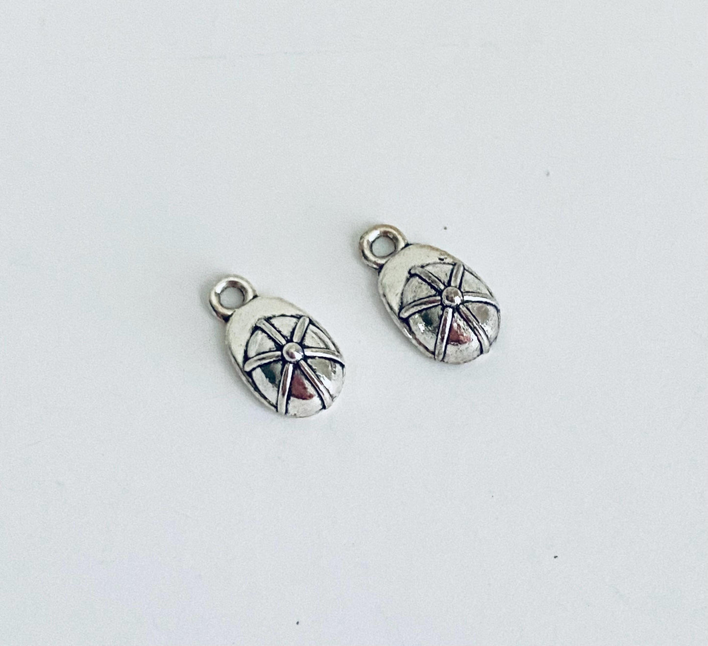 Tiny Baseball Cap Charm