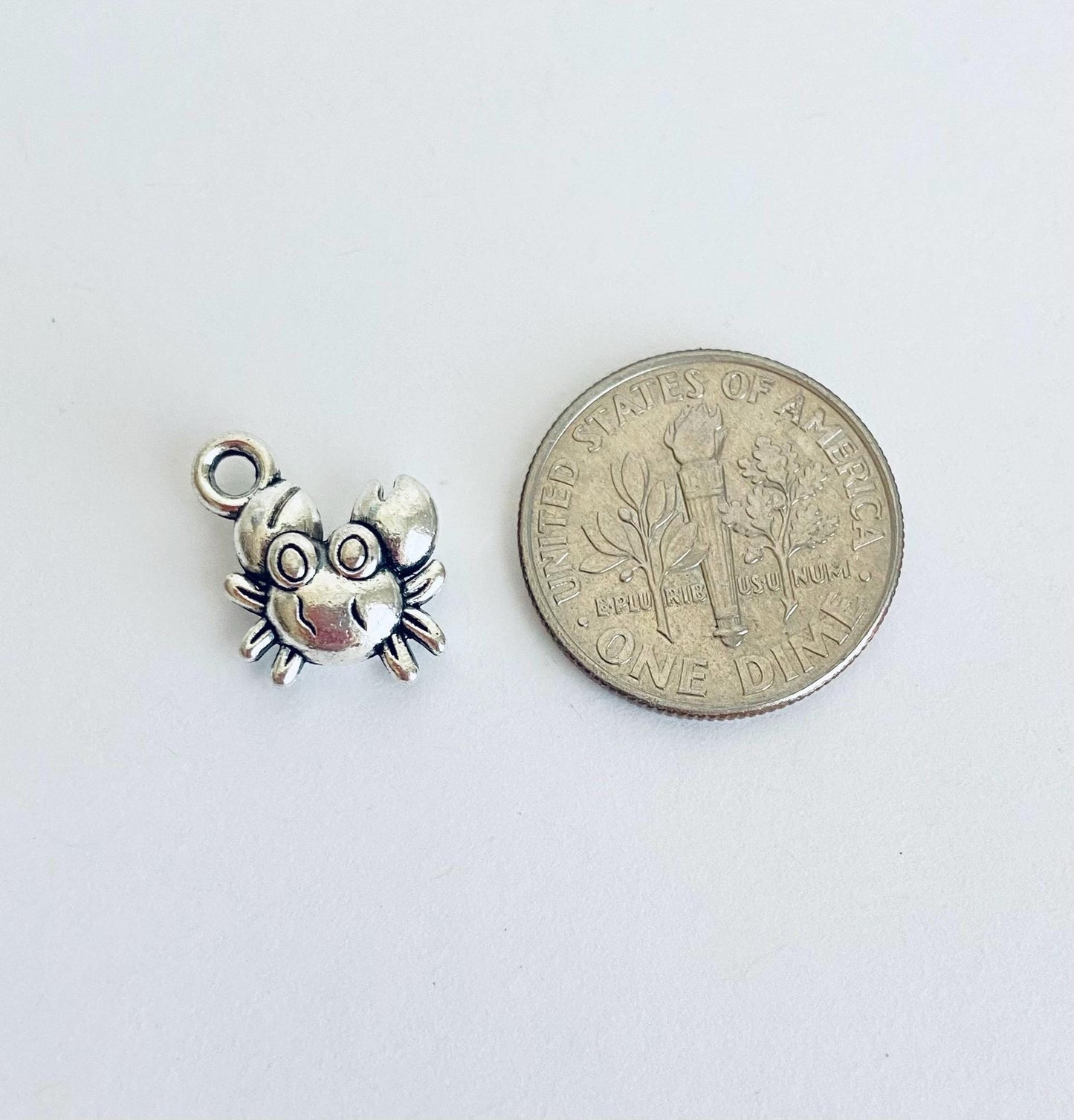 Tiny 3D Crab Charm