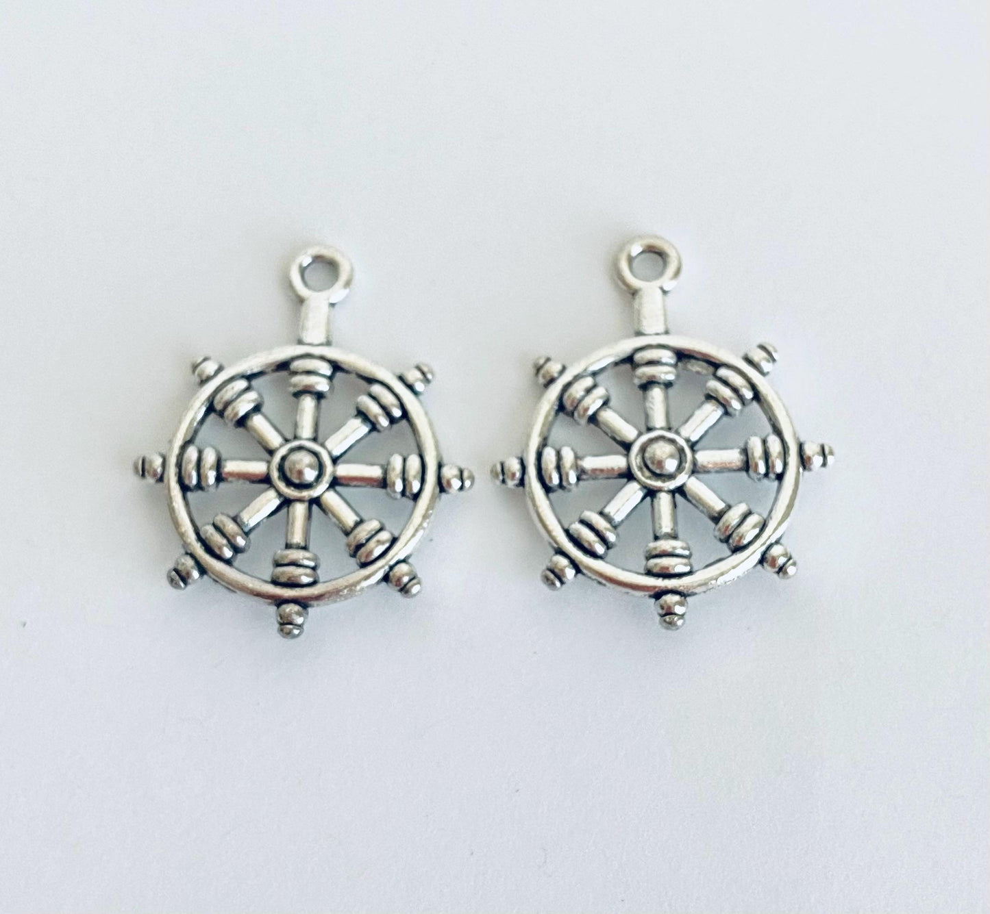 Ship Wheel Charm