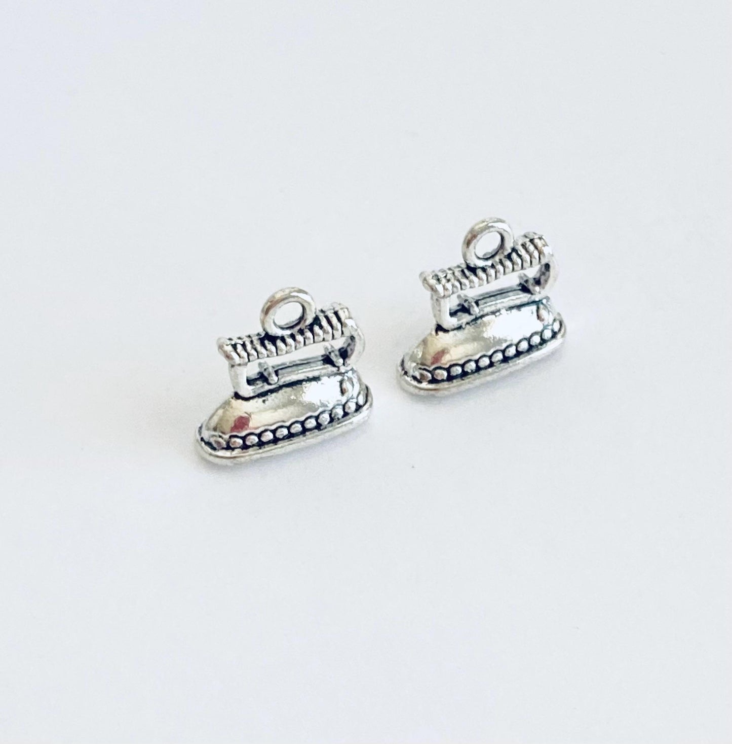 Small Steam Iron Charm