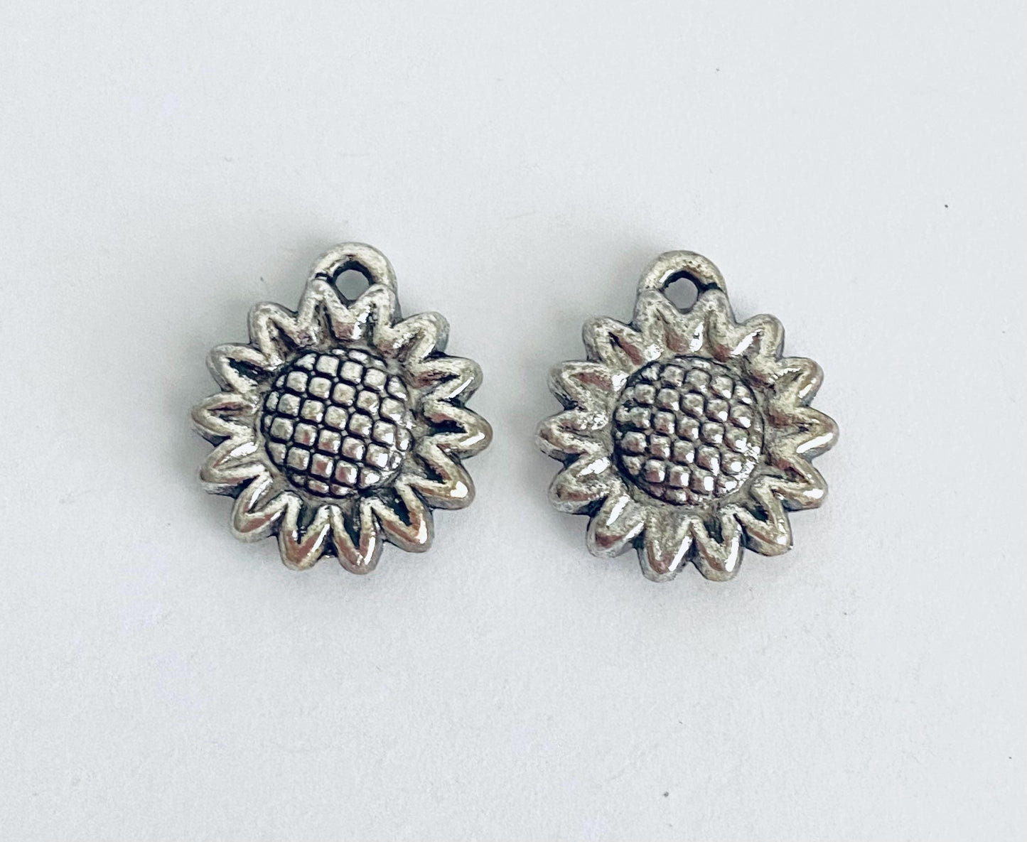 Small Sunflower Charm