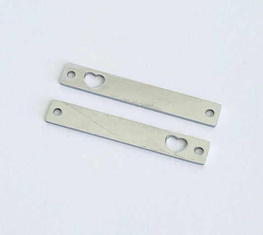 Stainless Steel Skinny Blank Bar (5x32mm)