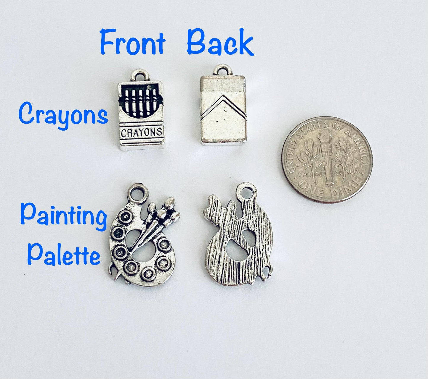 Crayons or Painting Palette Charm