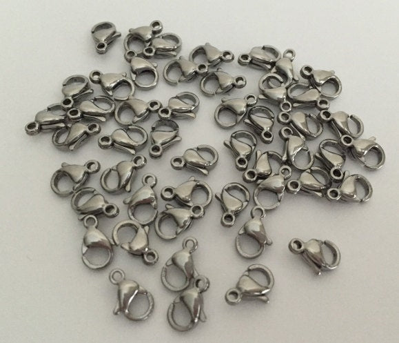 9mm Stainless Steel Lobster Clasp