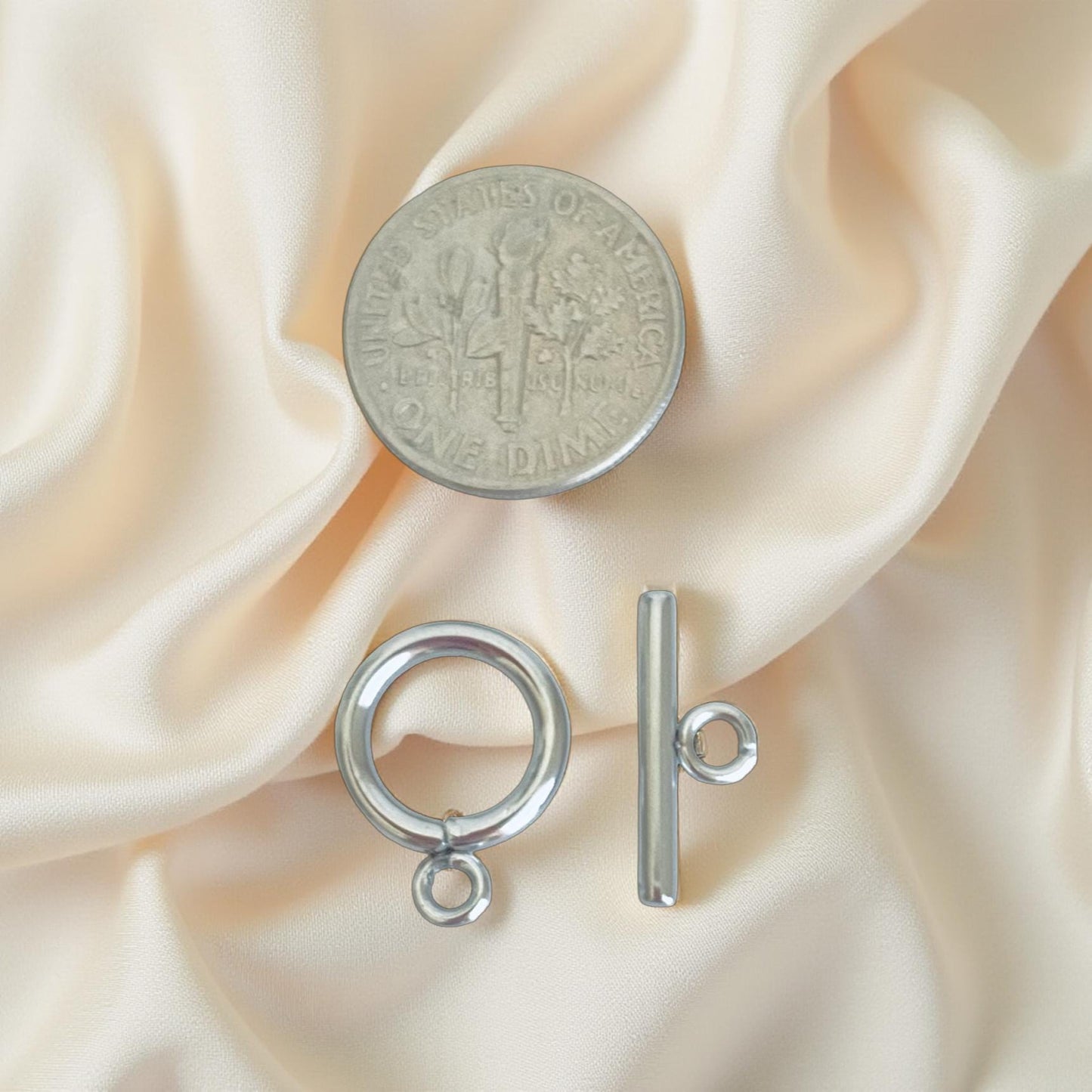 12mm Stainless Steel Toggle Clasp