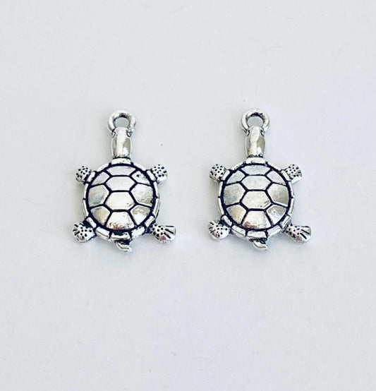 Base Metal Turtle Charm