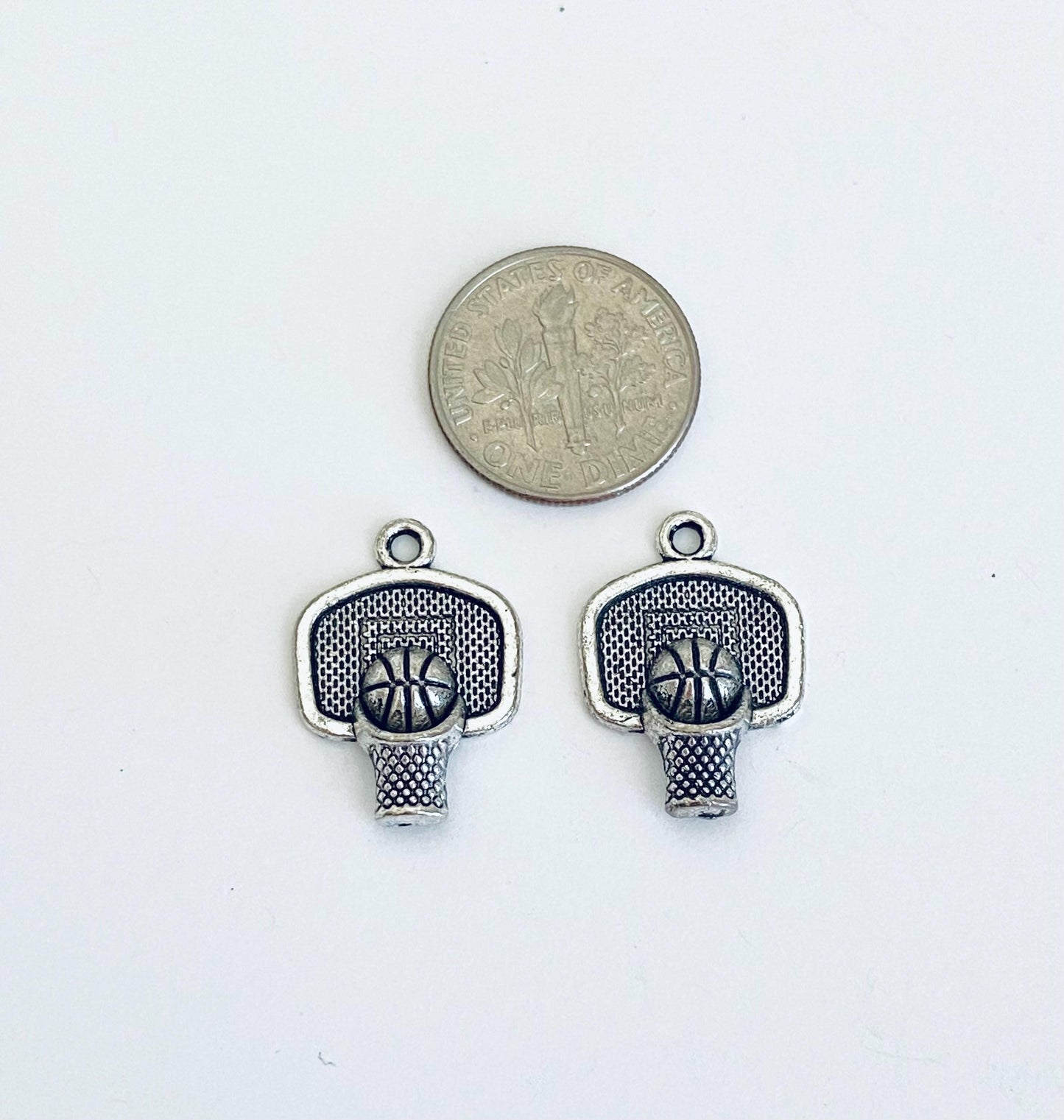 Basketball Hoop Charm