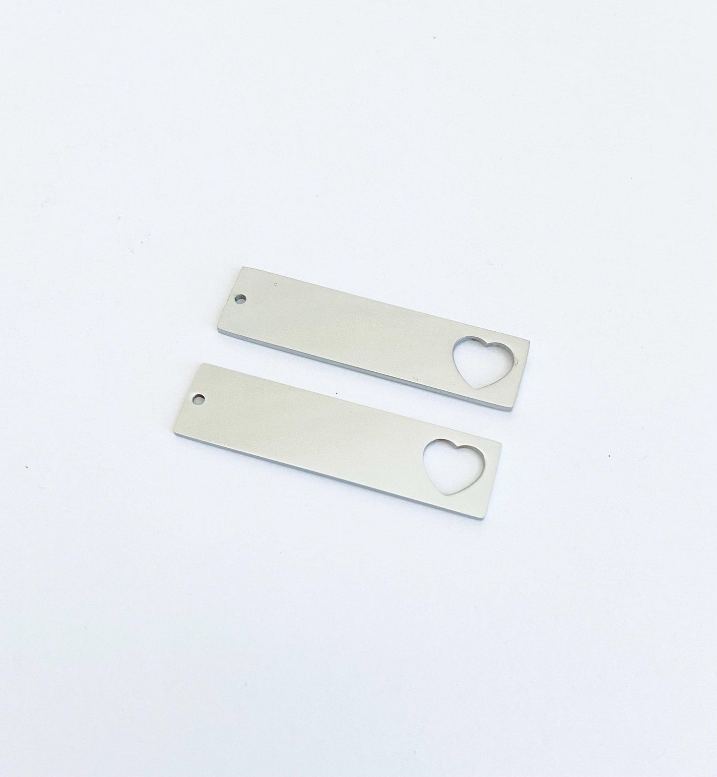 Stainless Steel Long Blank (13mm x 50mm)