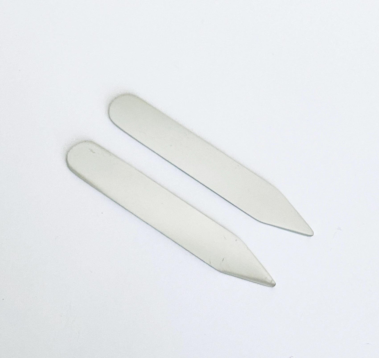 9x56mm Stainless Steel Collar Stay Blank • Engravable Blank for Personalized Gifts & DIY Crafts