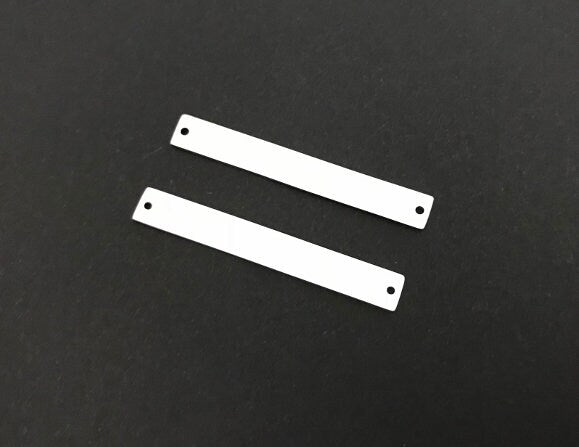 Engravable Stainless Steel Skinny Blank (5mm x 38mm)