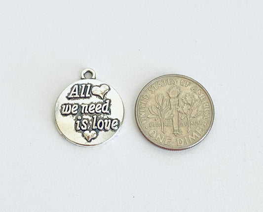 All We Need is Love Charm