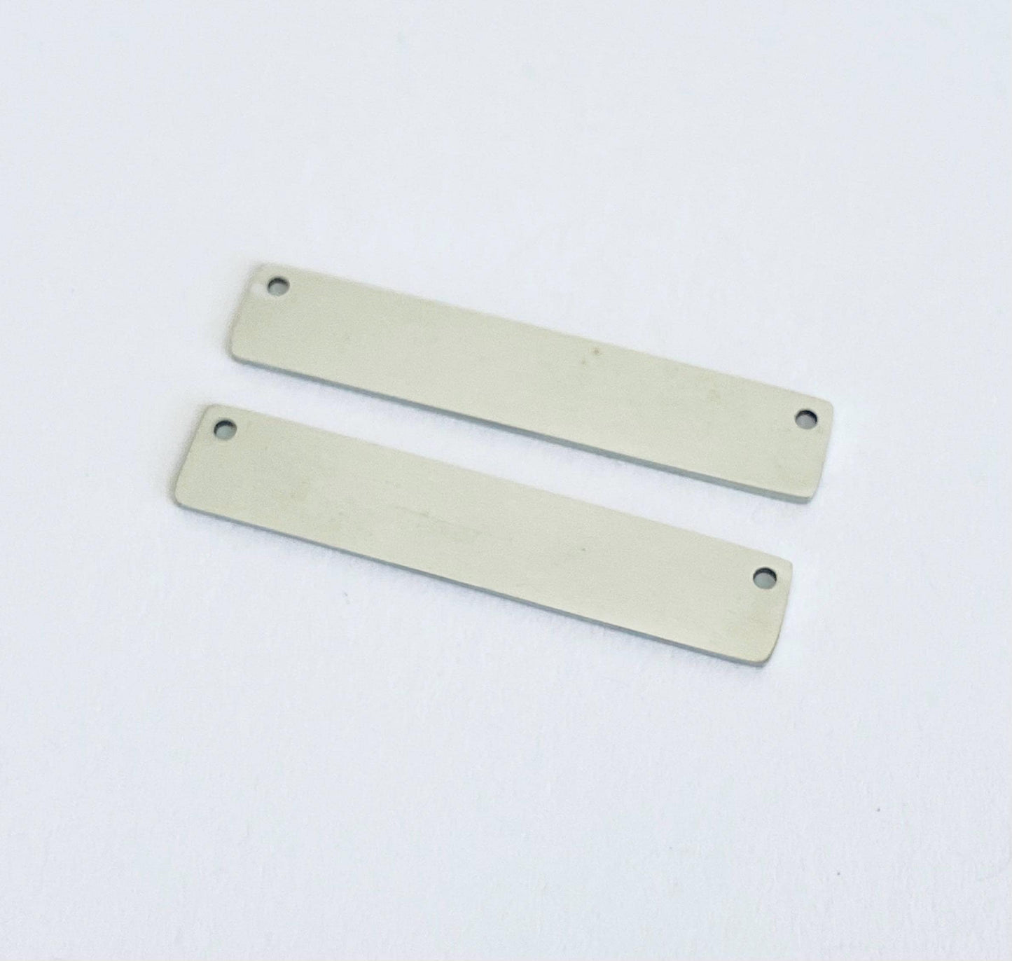 Stainless Steel Name Plate Blank (6mm x 32mm )
