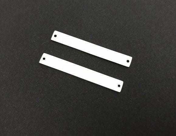 Engravable Stainless Steel Skinny Blank (5mm x 38mm)