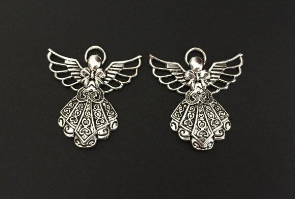 LARGE Angel Charm