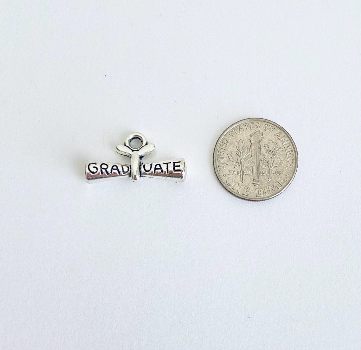Graduation Diploma Charm