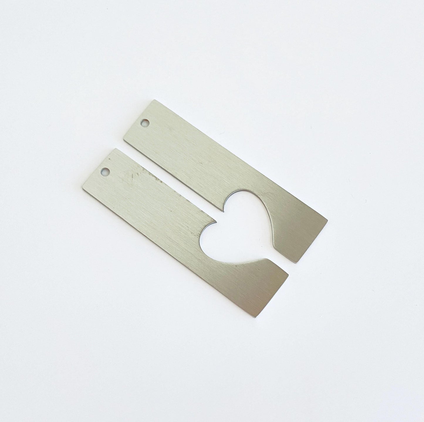 Engravable Stainless Steel Long Bar Blank (14mm x 56mm)