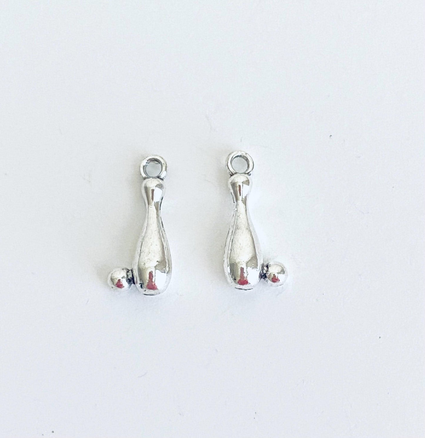 Small Bowling Pin Charm