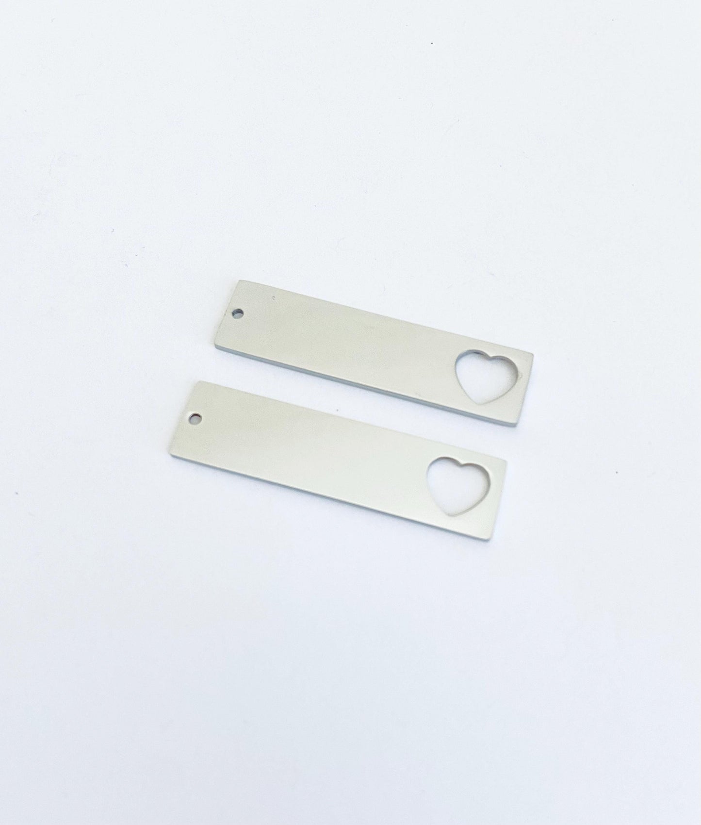 Stainless Steel Long Blank (13mm x 50mm)