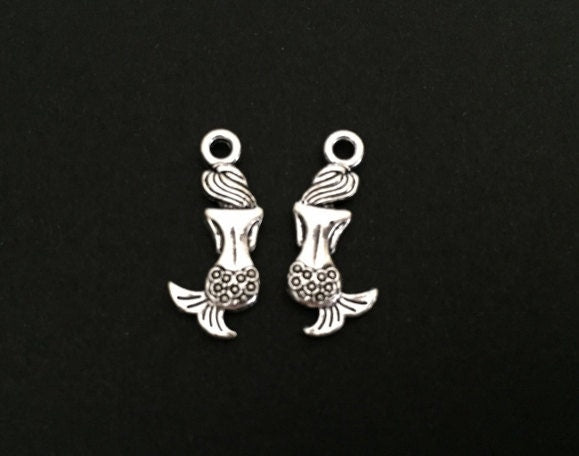 Tiny Mermaid Charm