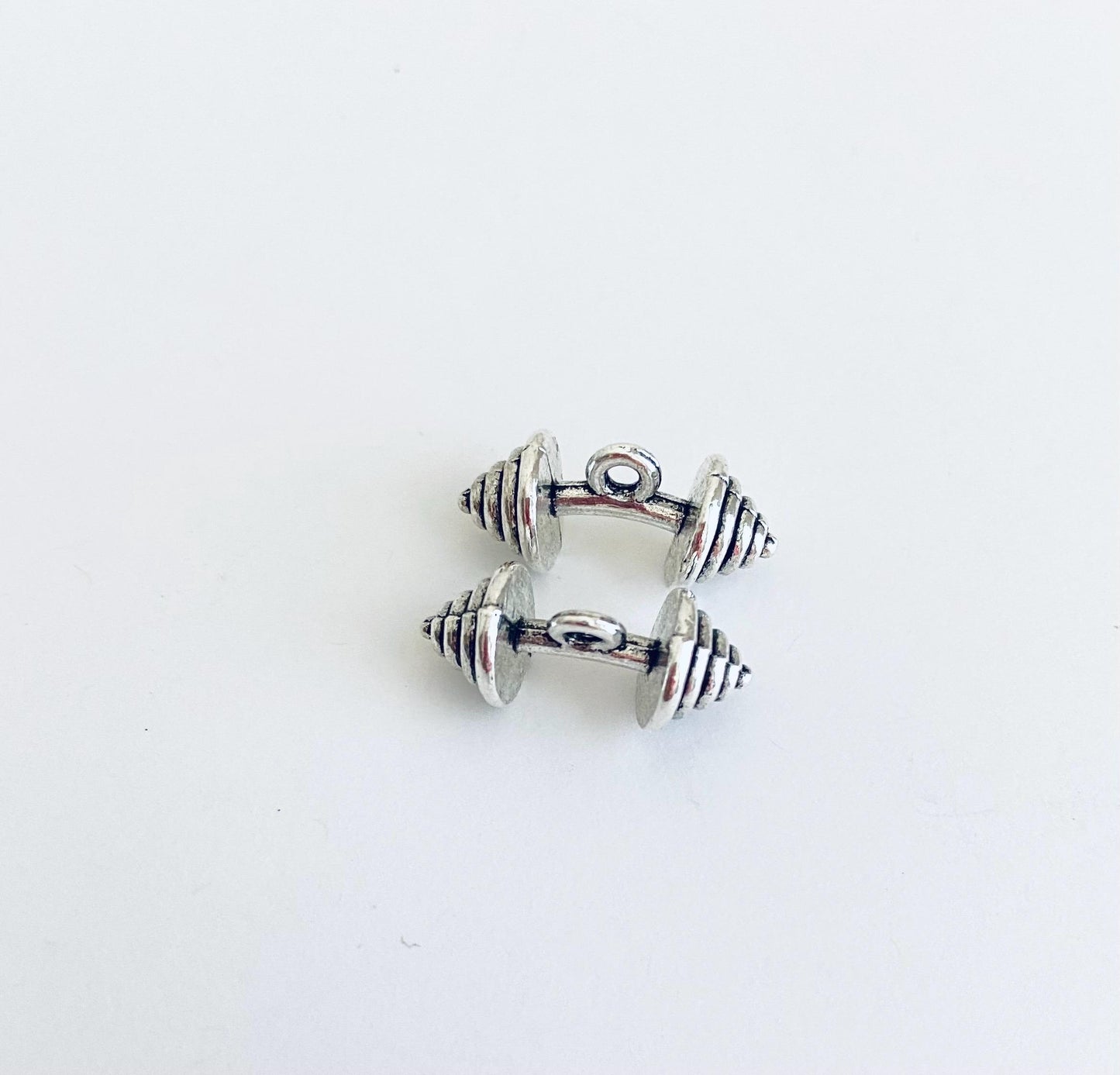 Small Dumbbell Charm