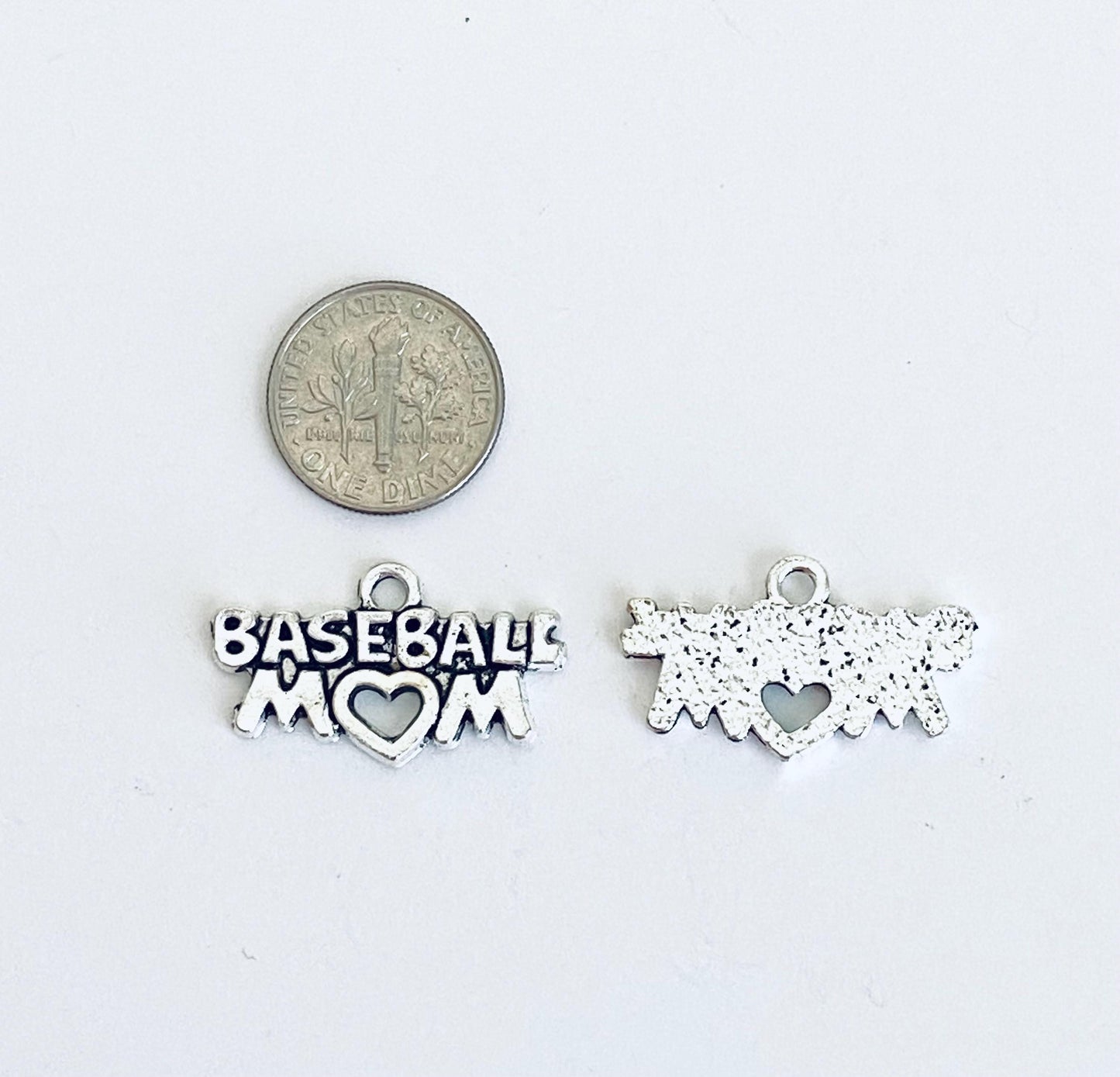 Sports Mom Charm (Baseball Mom OR Volleyball Mom)