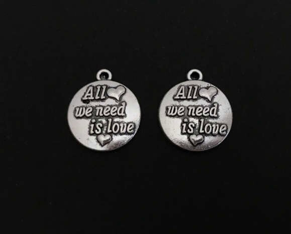 All We Need is Love Charm