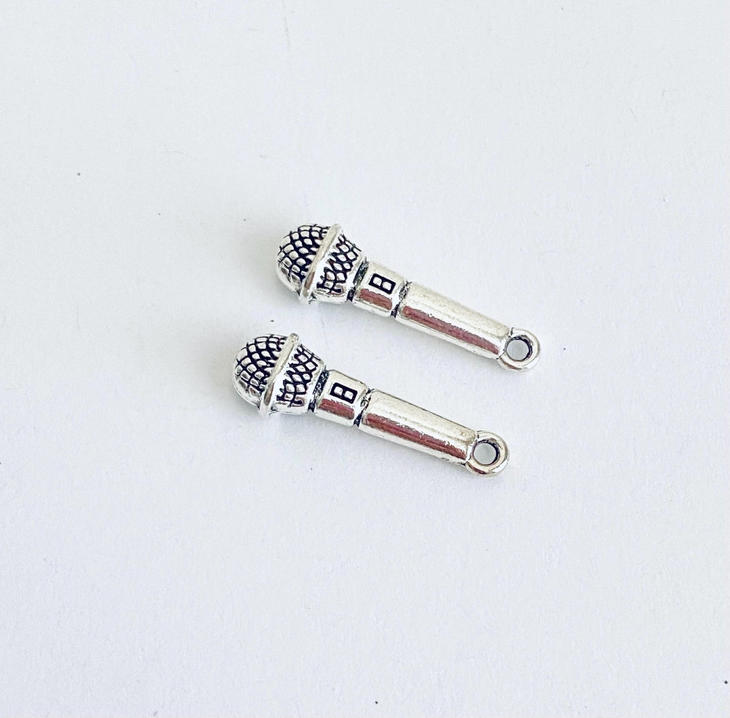 Small Microphone Charm