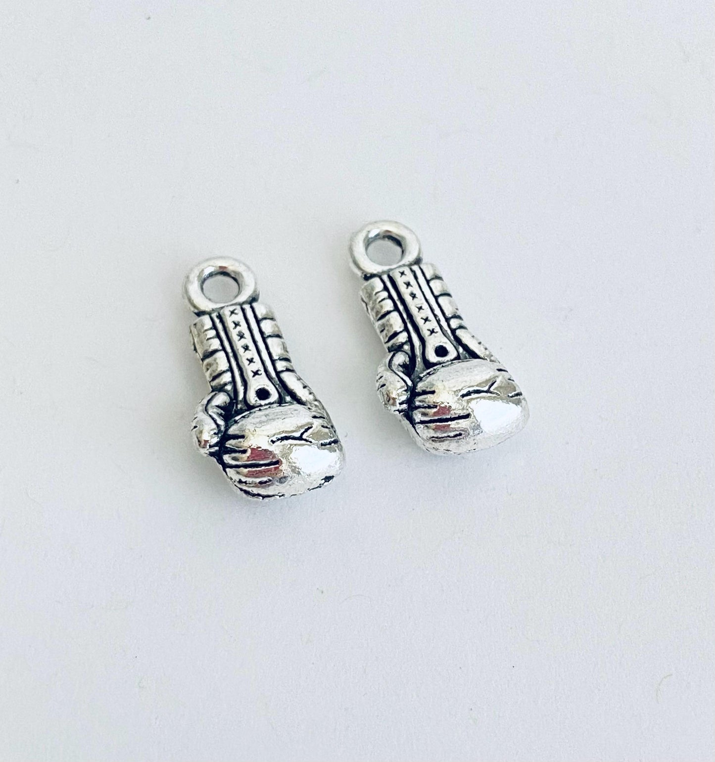 Base Metal Boxing Glove Charm